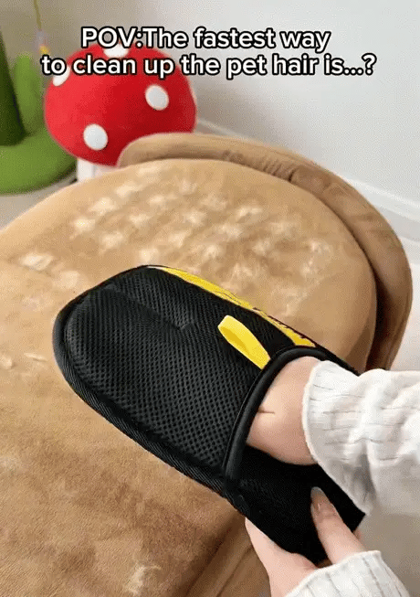 Quick Clean Pet Hair Remover Mitt
